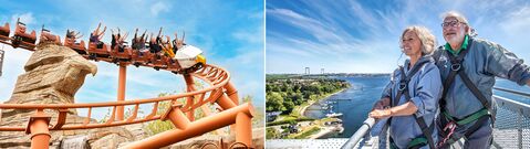Brückenwandern und Legoland