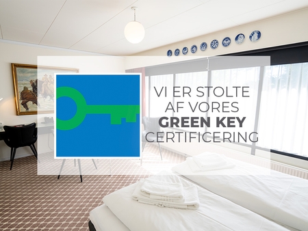 Hotel Kryb I Ly Kro er Green Key Certificeret (Turismens internationale miljømærke)